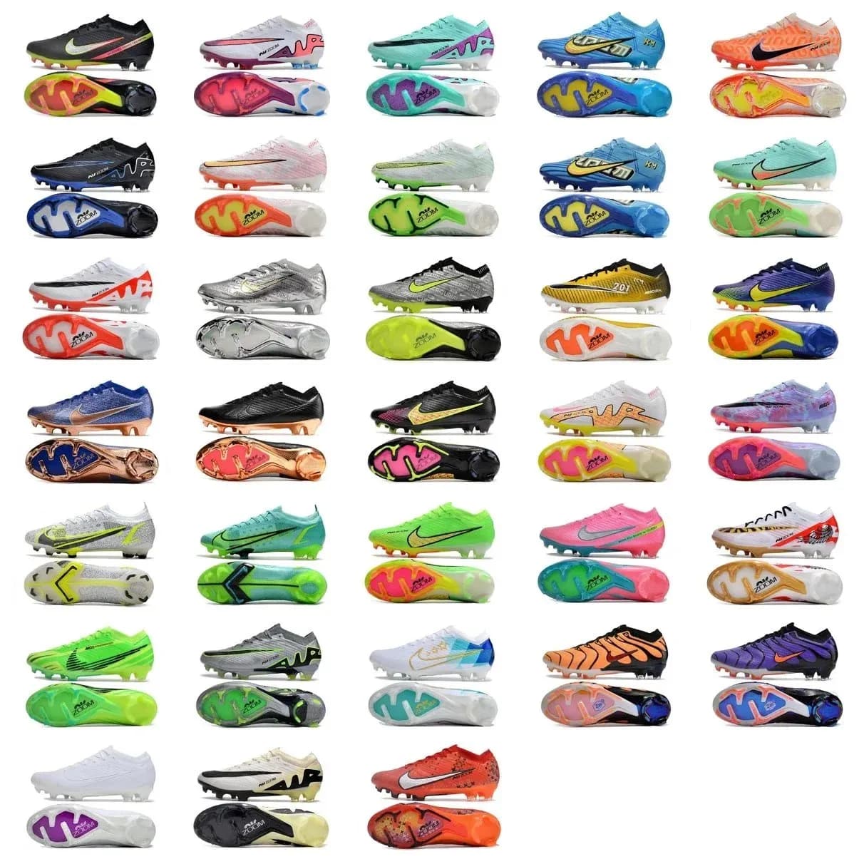 Assassin Low Top Waterproof Knit FG Football Cleats Collection（2） (35)