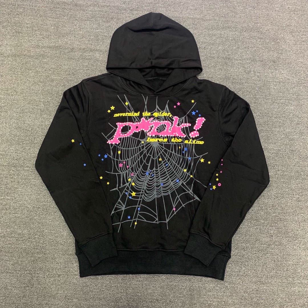 Young Thug Sp5der 555555 Pink Hoodie