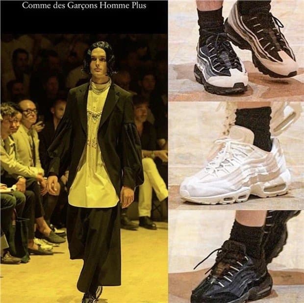 NIKE AIR MAX 95 CDG CDG x Air Max 95 Comme des Garcons