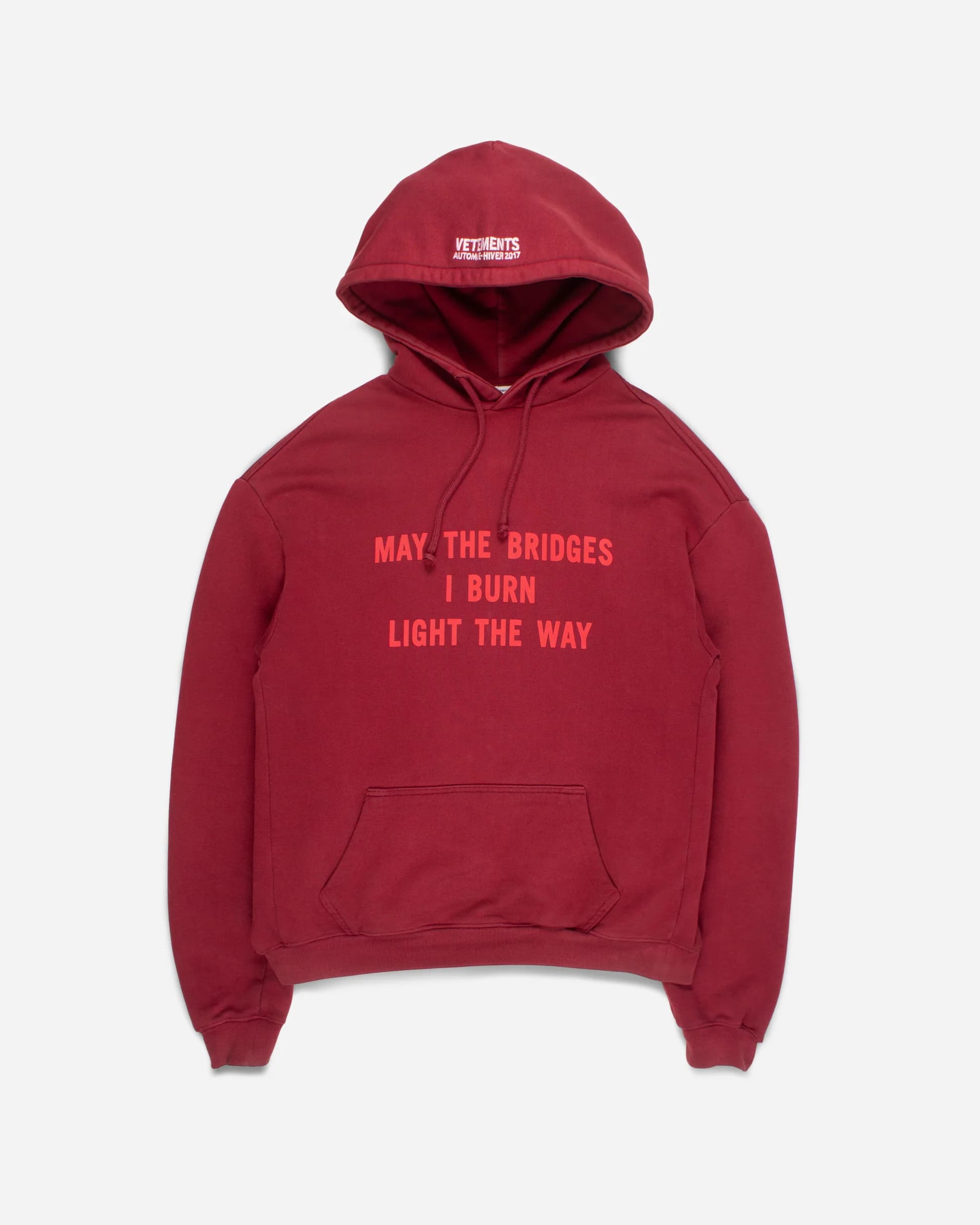 Vetements Bridges Burn Hoodie